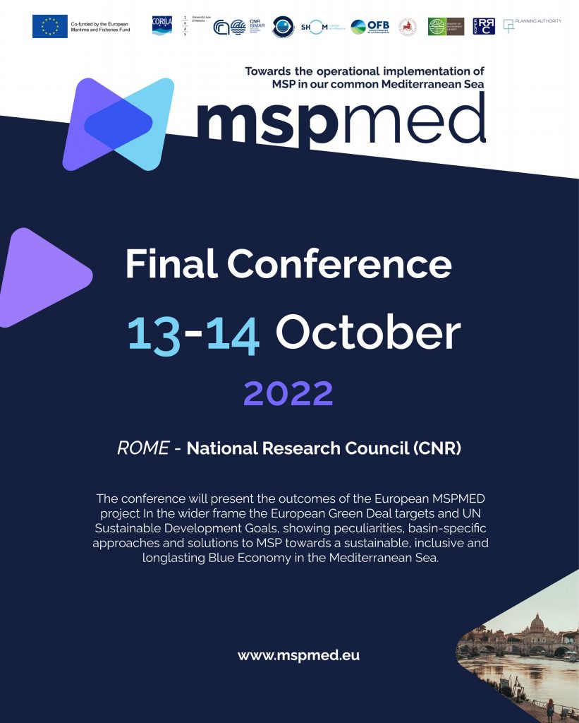 Conferenza finale del progetto MSPMED. 13-14.10.2022